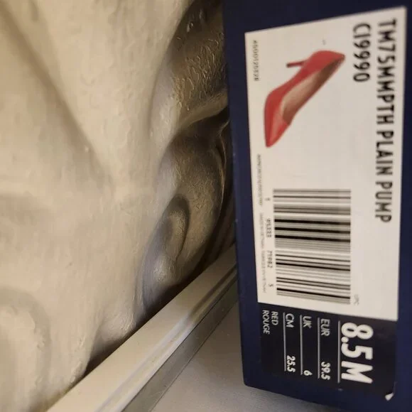 Rockport Total Motion 75mm Pointy Toe Pumps. Red. NIB. Size 8.5. Leather - Picture 3 of 12